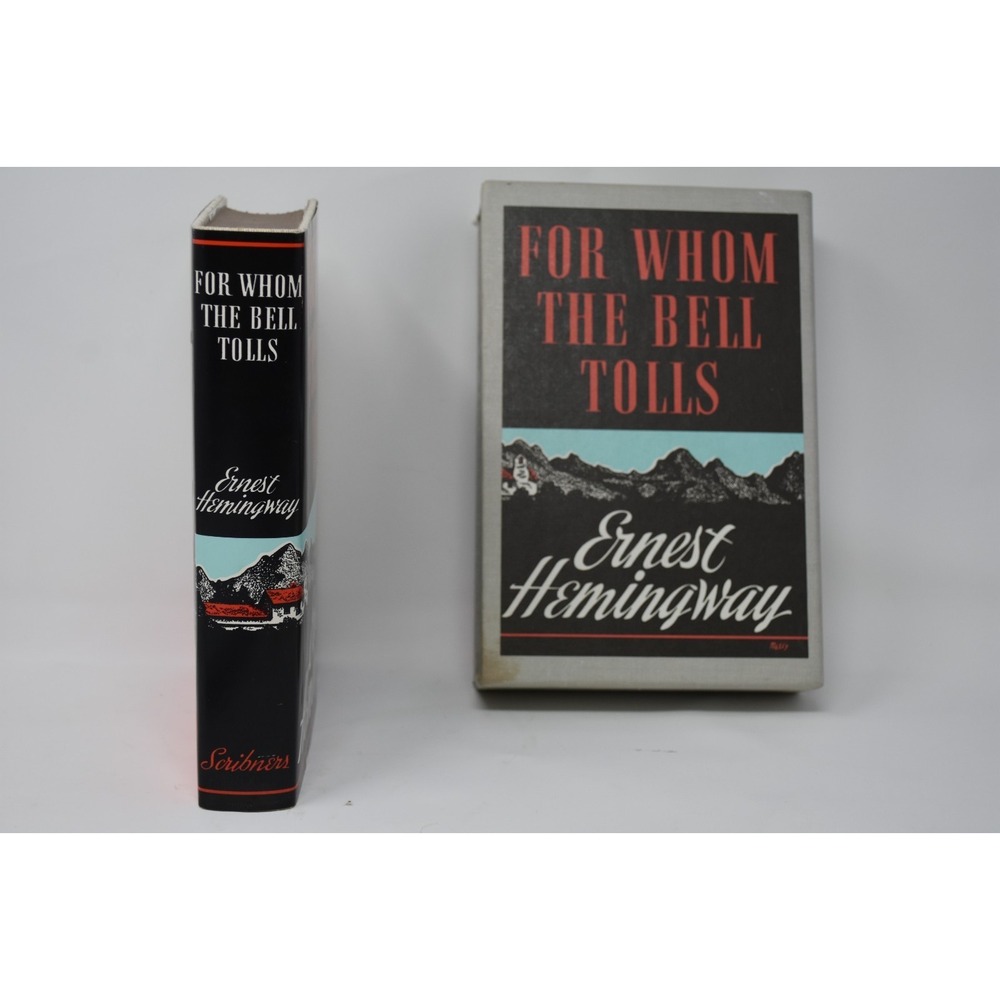 For Whom the Bell Tolls Ernest Hemingway Hardcover Slipcase Edition